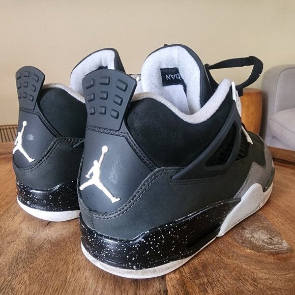 Nike Air Jordan 4 IV Retro Fear Black White FQ8138-002 Sneakers Shoes Mens 11 main image 13
